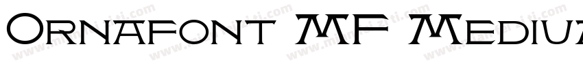 Ornafont MF Medium字体转换